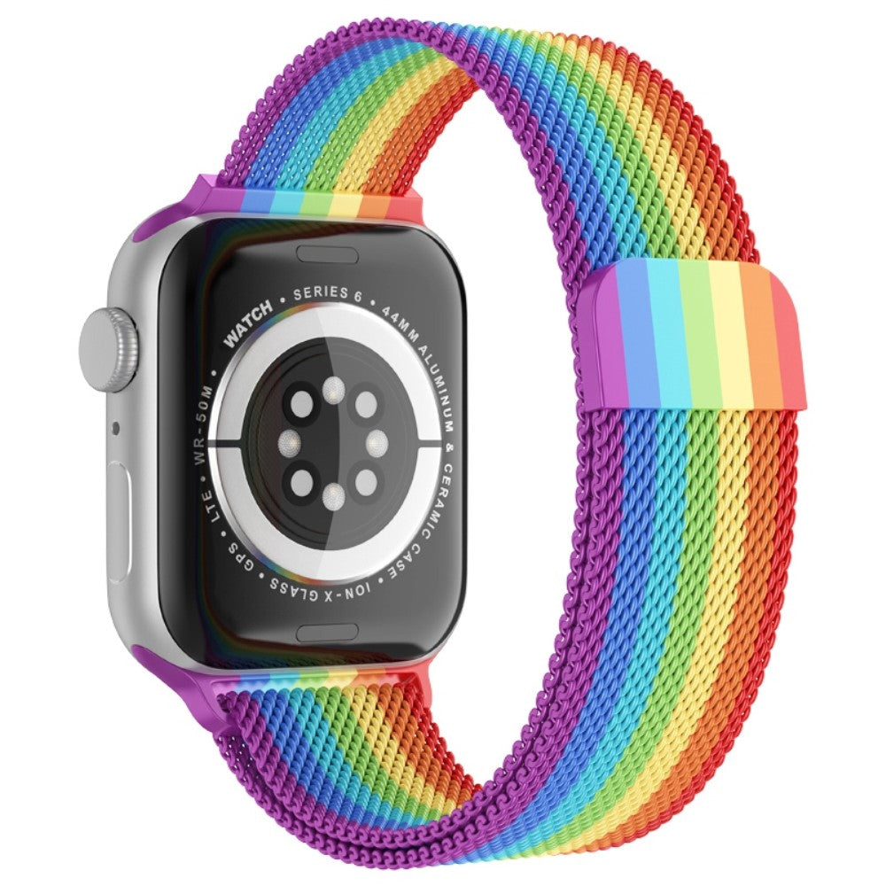 Super kΓΈnt Apple Watch Series 7 41mm Metal Rem - Flerfarvet#serie_1