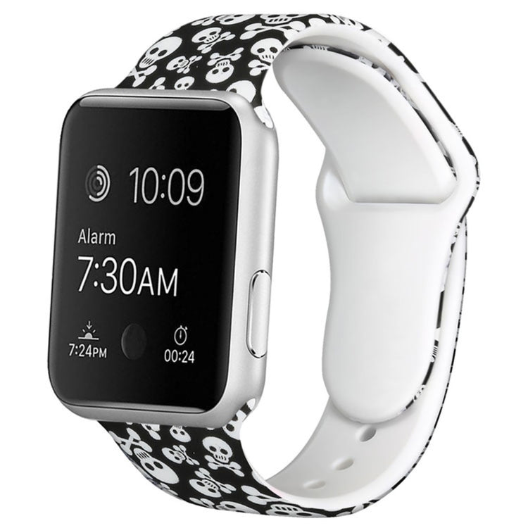 Vildt fint Universal Apple Silikone Urrem - Sort#serie_11