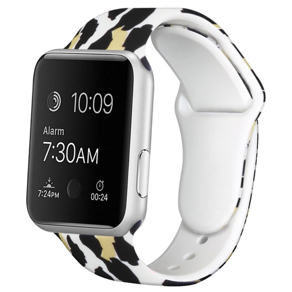 Vildt fint Universal Apple Silikone Urrem - Hvid#serie_3