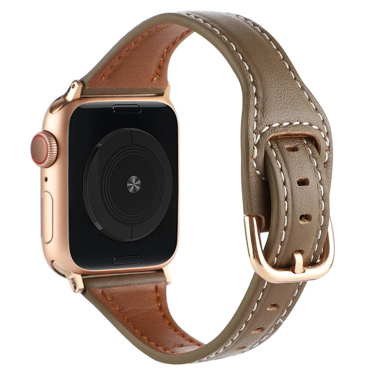 Eminent Universal Apple Ægte læder Rem - Brun#serie_2