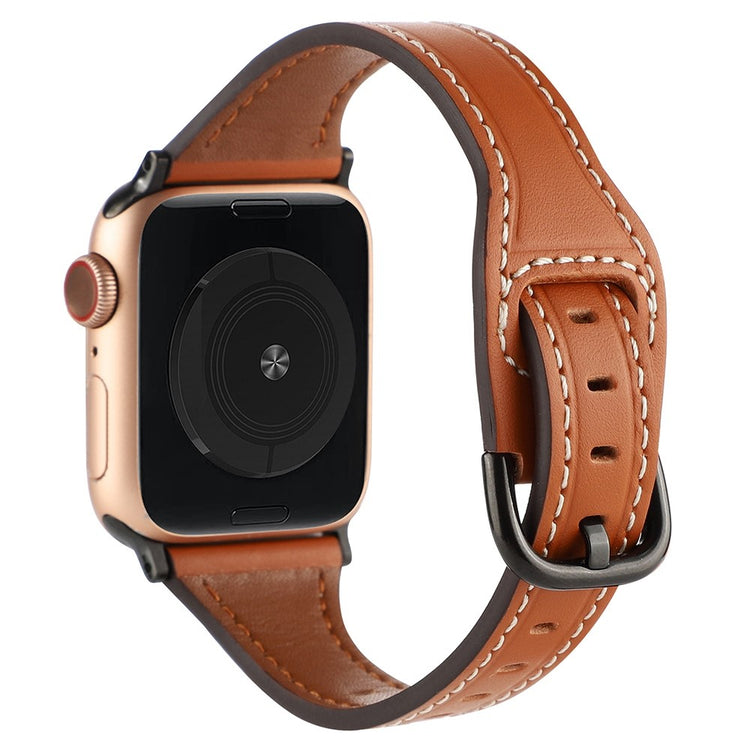 Eminent Universal Apple Ægte læder Rem - Brun#serie_6