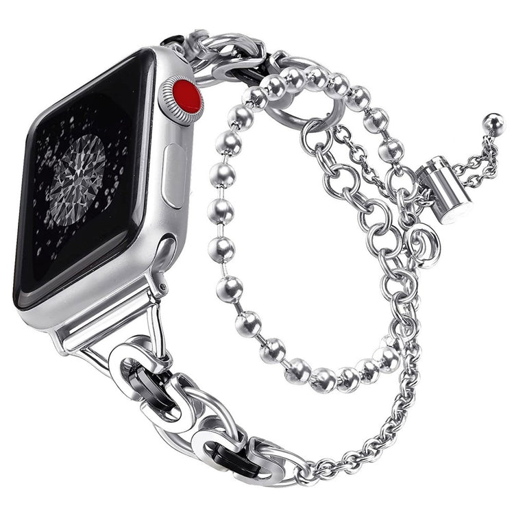 Meget holdbart Universal Apple Metal Urrem - Sort#serie_3