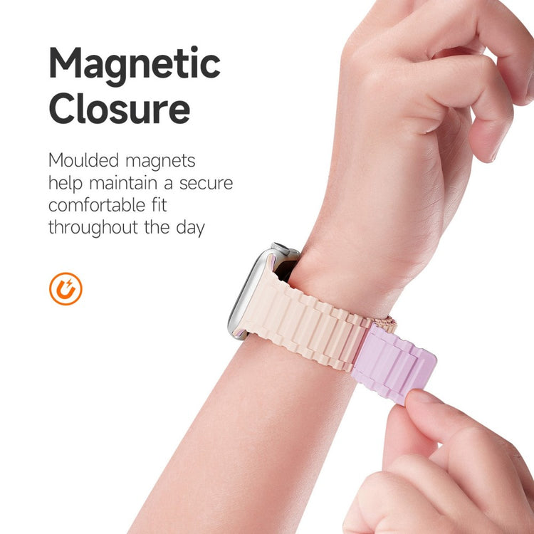 Tidsløst Universal Apple Silikone Rem - Pink#serie_2