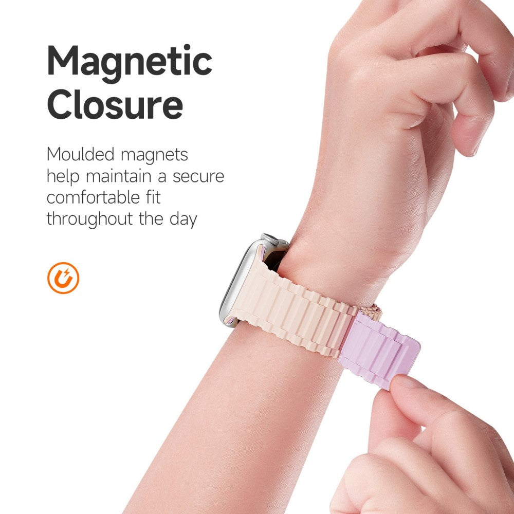 Tidsløst Universal Apple Silikone Rem - Pink#serie_2