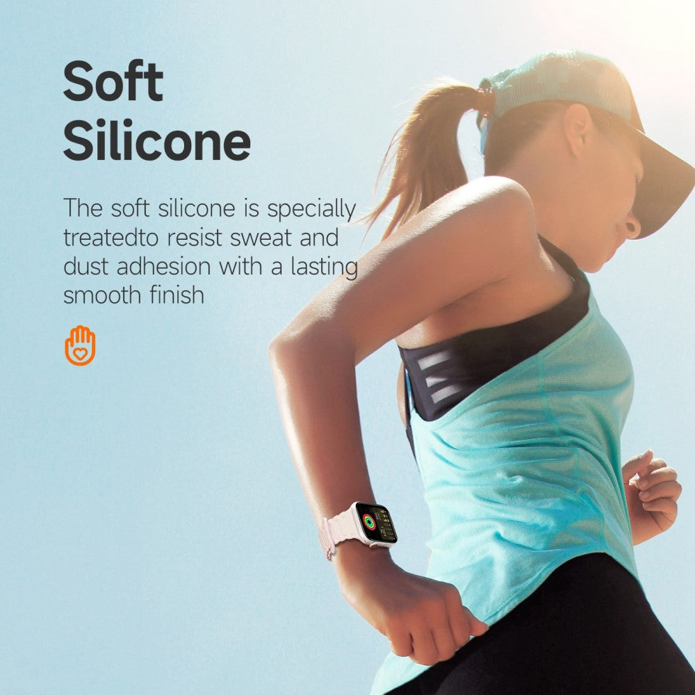 Tidsløst Universal Apple Silikone Rem - Pink#serie_2