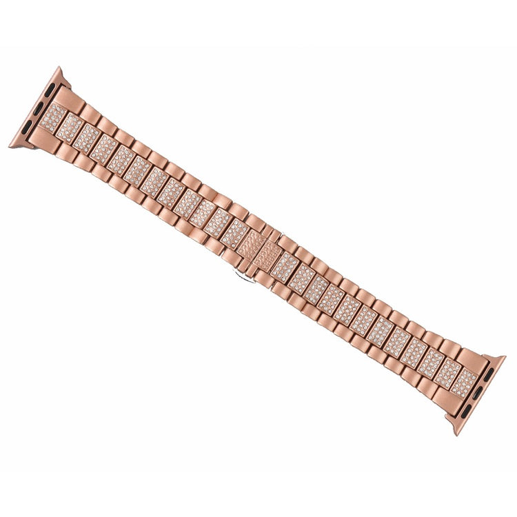 Helt vildt slidstærk Universal Apple Metal og Rhinsten Rem - Pink#serie_4