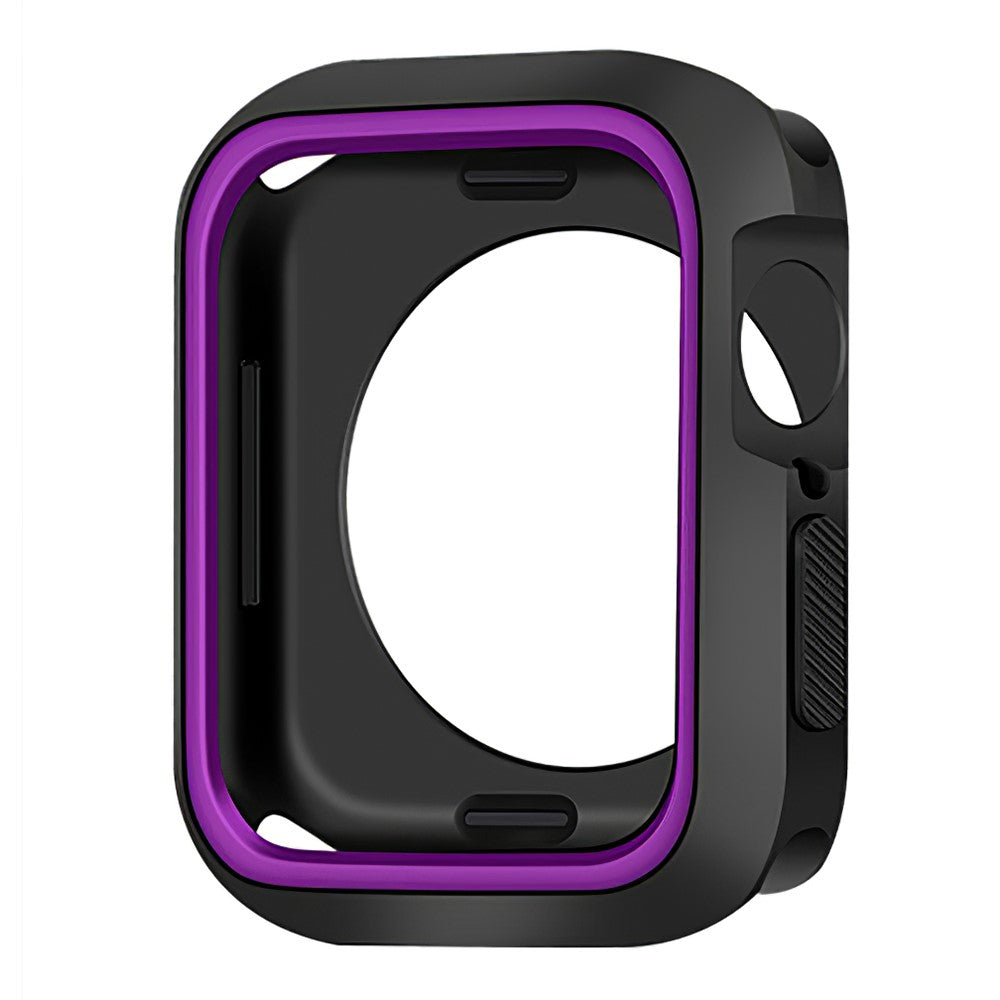 Apple Watch Series 7 45mm  Silikone Bumper  - Lilla#serie_11