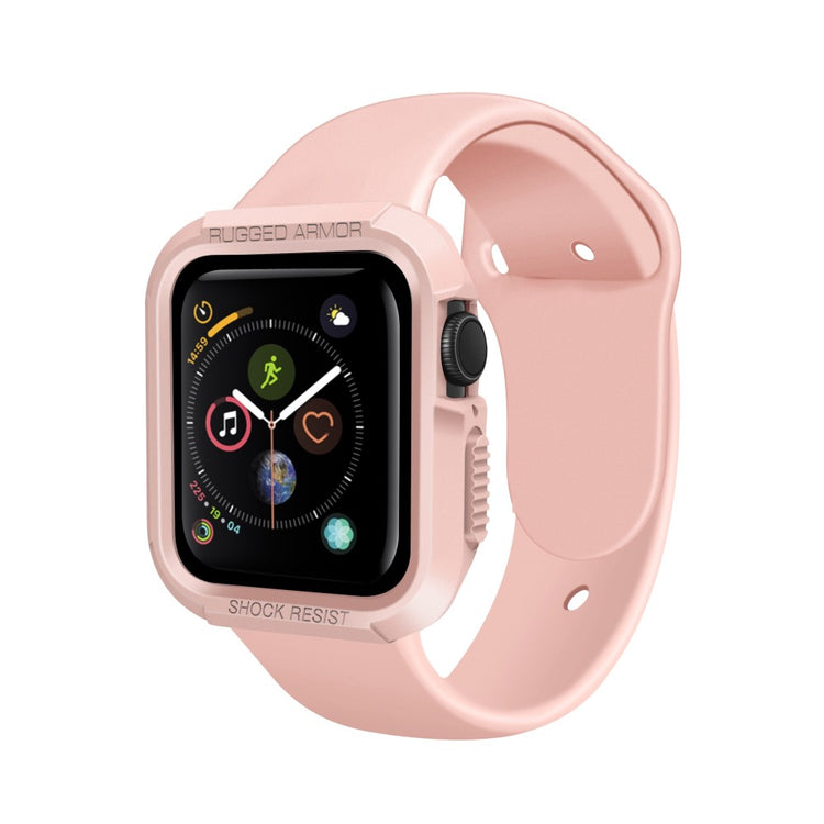 Apple Watch Series 7 45mm  Silikone Bumper  - Pink#serie_2