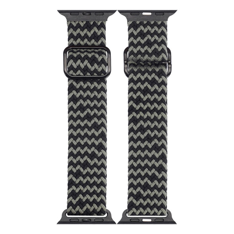 Helt vildt holdbart Apple Watch Series 7 45mm Nylon Rem - Grøn#serie_2