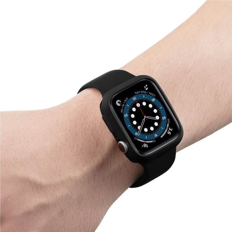 Apple Watch Series 7 45mm  Silikone Bumper  - Sort#serie_1