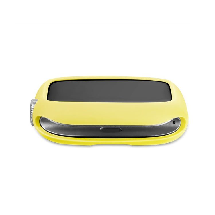 Apple Watch Series 7 45mm  Silikone Bumper  - Gul#serie_13