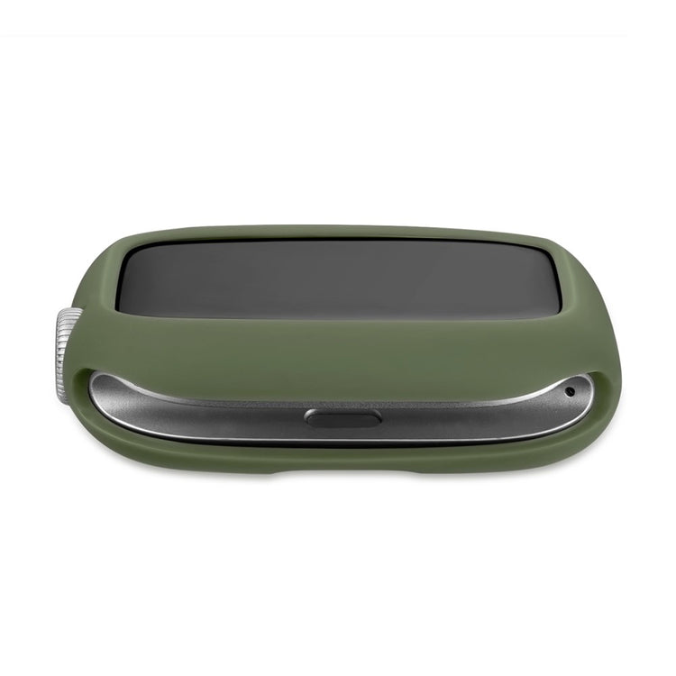 Apple Watch Series 7 45mm  Silikone Bumper  - Grøn#serie_16