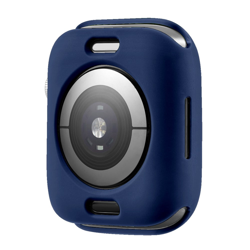 Apple Watch Series 7 45mm  Silikone Bumper  - Blå#serie_19