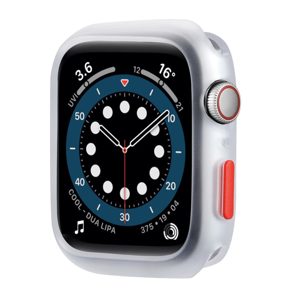 Apple Watch Series 7 45mm  Silikone Bumper  - Gennemsigtig#serie_4