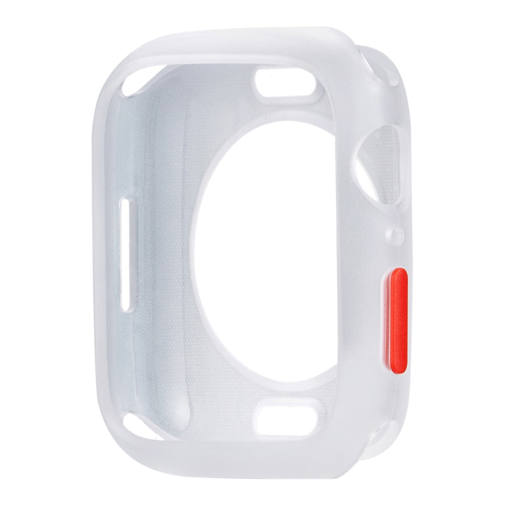 Apple Watch Series 7 45mm  Silikone Bumper  - Gennemsigtig#serie_4