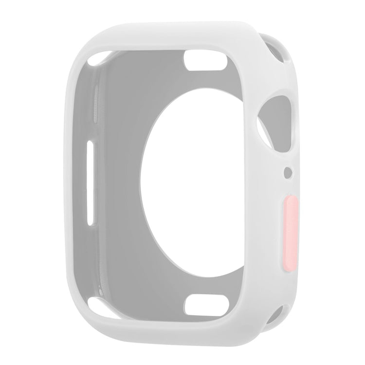Apple Watch Series 7 45mm  Silikone Bumper  - Hvid#serie_6