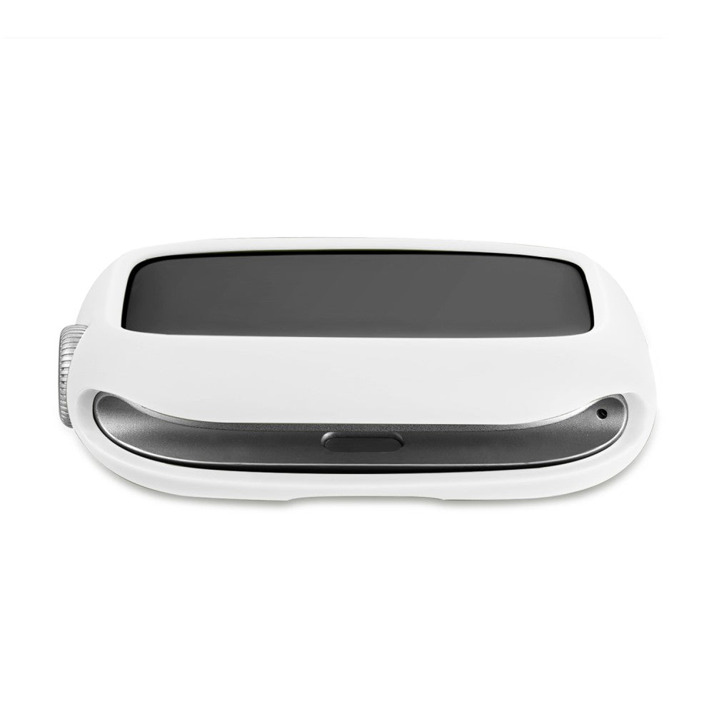 Apple Watch Series 7 45mm  Silikone Bumper  - Hvid#serie_6