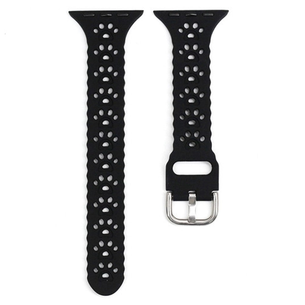 Eminent Apple Watch Series 7 45mm Silikone Rem - Sort#serie_6