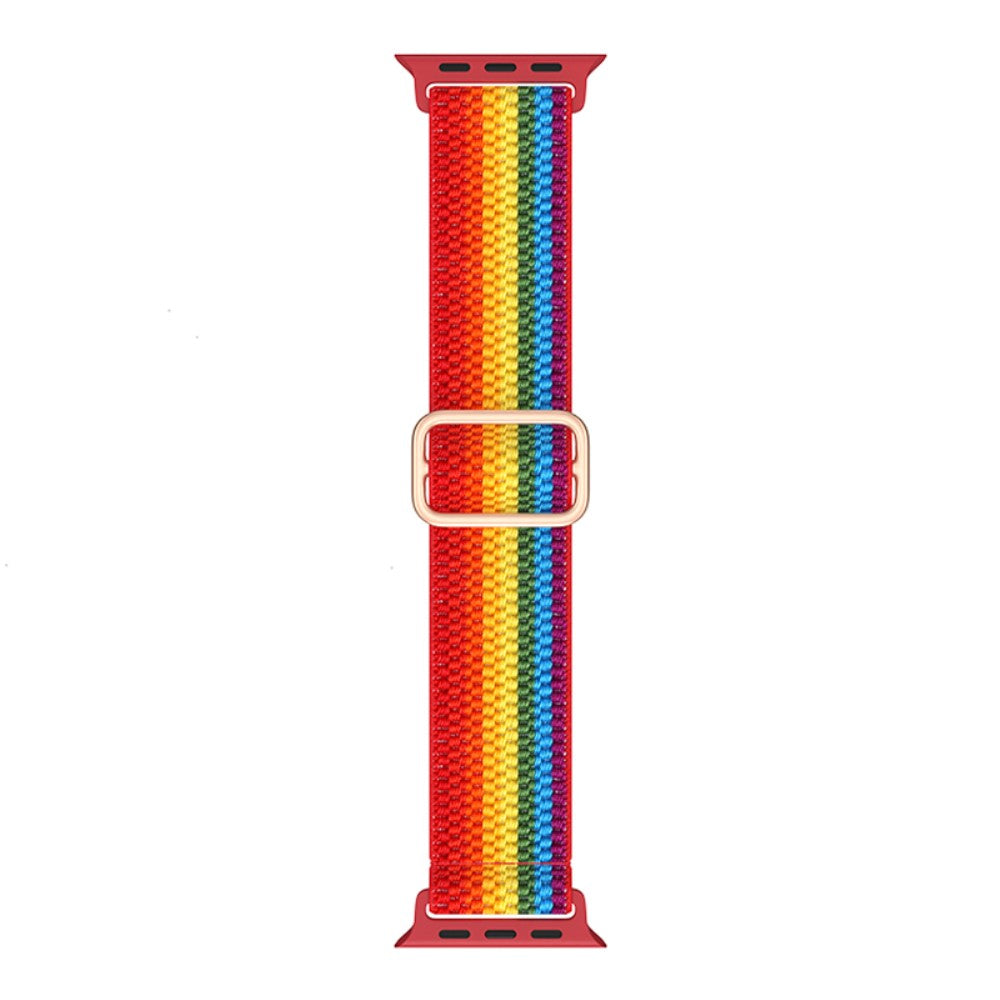 Vildt fantastisk Apple Watch Series 7 45mm Stof Urrem - Flerfarvet#serie_12