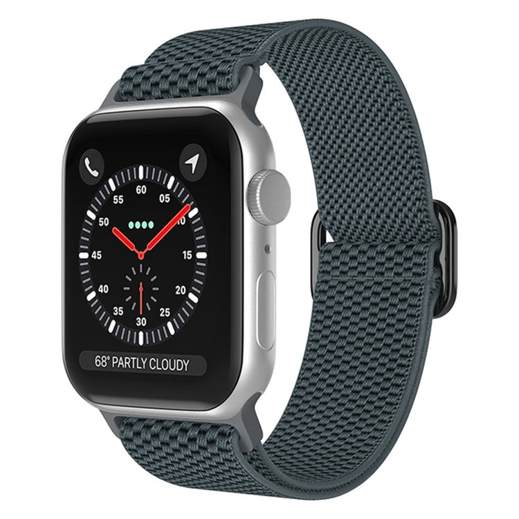 Vildt fantastisk Apple Watch Series 7 45mm Stof Urrem - Sølv#serie_3