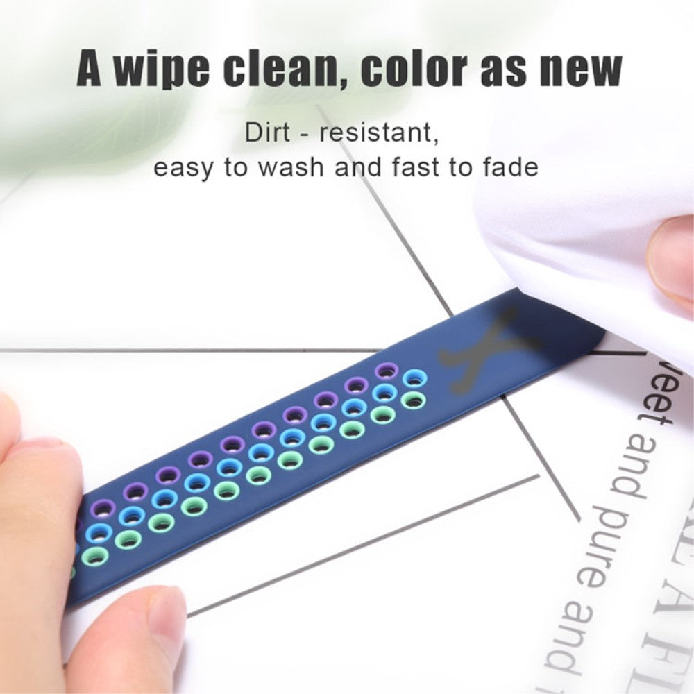 Meget fed Apple Watch Series 7 45mm Silikone Urrem - Rød#serie_5