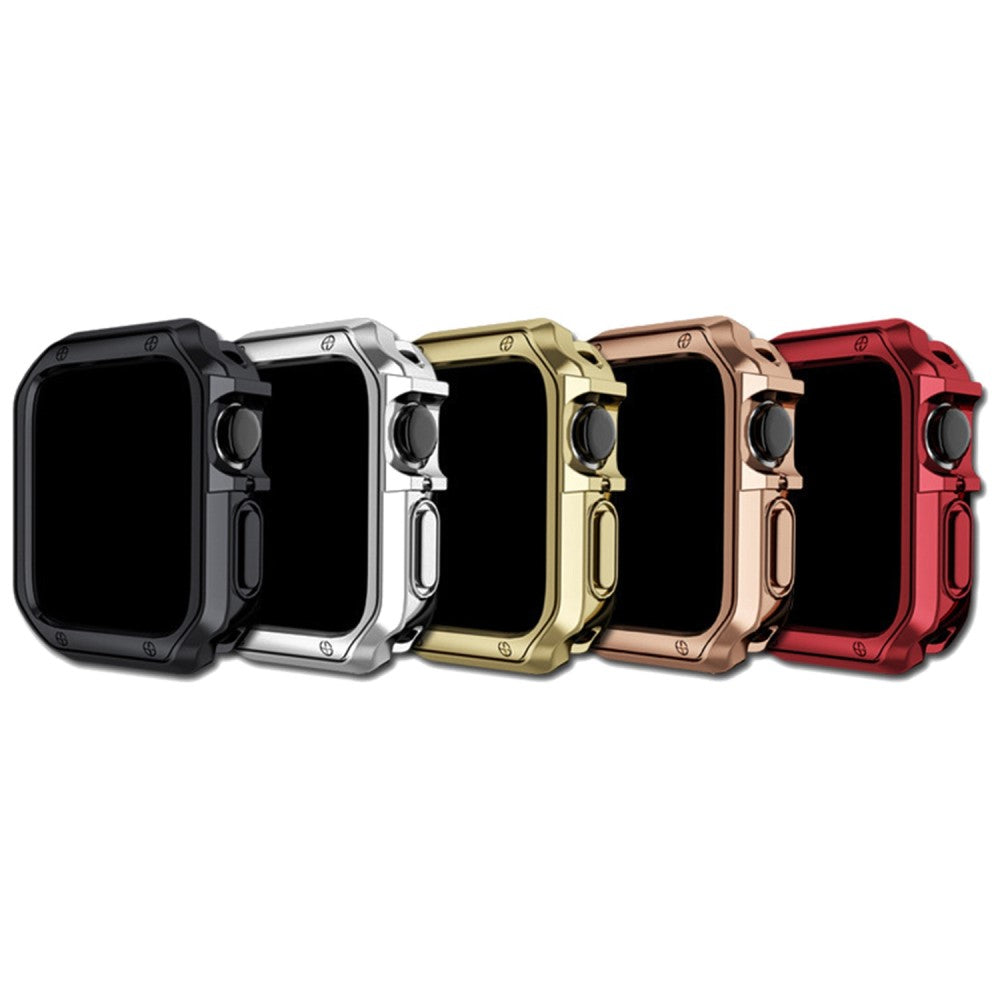 Apple Watch Series 7 45mm  Silikone Bumper  - Sølv#serie_6
