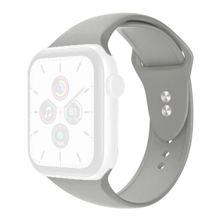 Elegant Universal Apple Silikone Rem - Sølv#serie_5