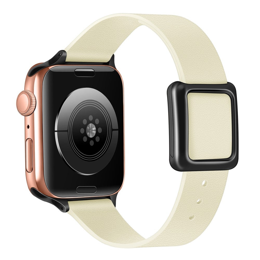 Super godt Universal Apple Ægte læder Rem - Hvid#serie_5