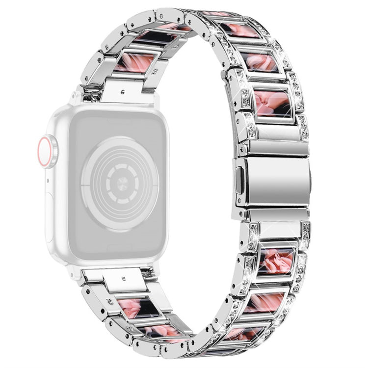 Rigtigt pænt Universal Apple Metal og Rhinsten Rem - Flerfarvet#serie_6