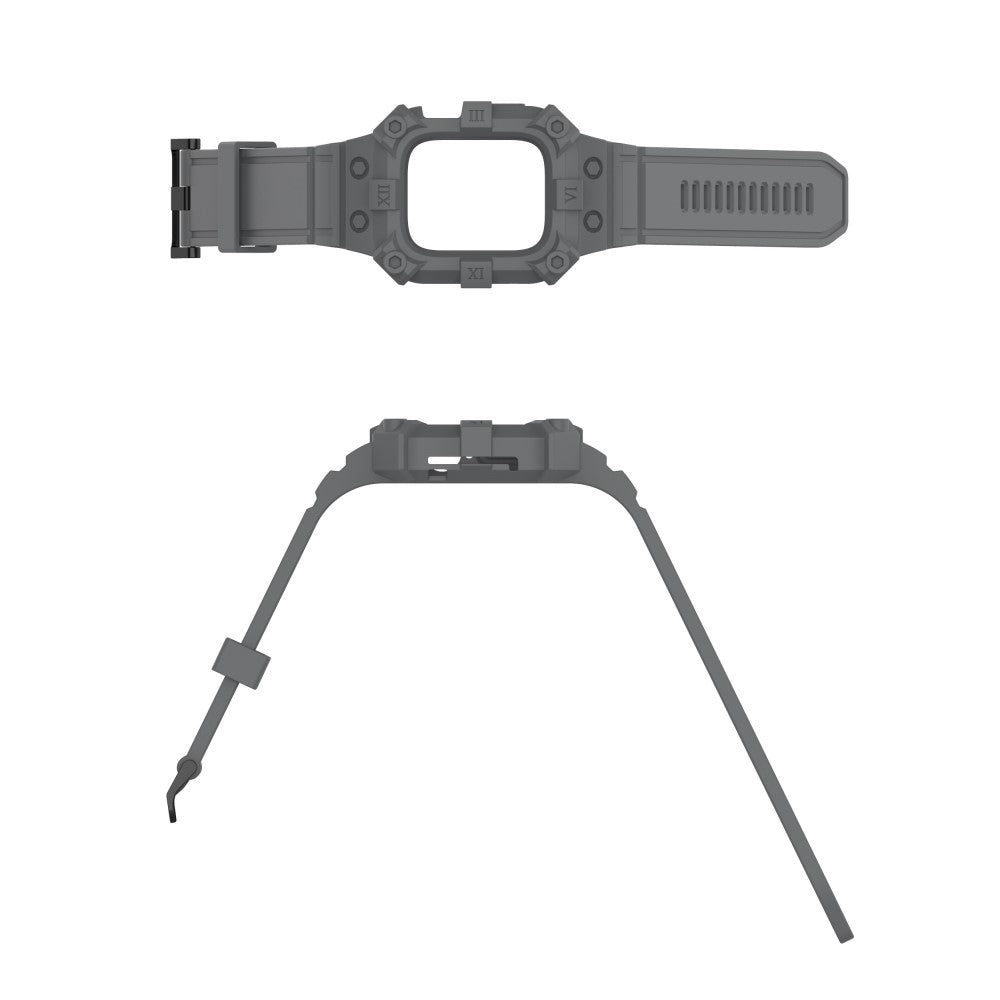 Vildt kønt Universal Apple Silikone Rem - Sølv#serie_8