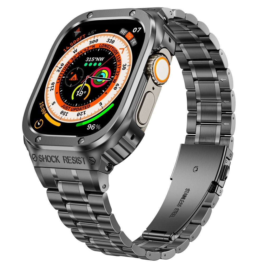 Supercool Metal Universal Rem passer til Apple Smartwatch - SΓΈlv#serie_1