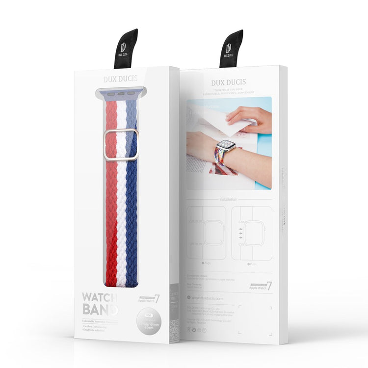 Slidstærk Universal Apple Stof Urrem - Flerfarvet#serie_2