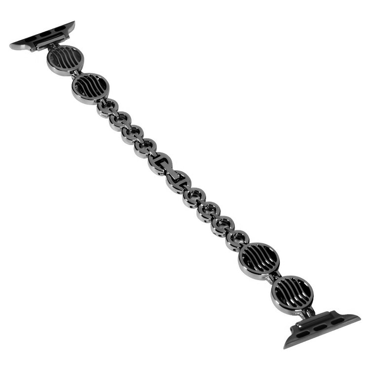 Mega smuk Universal Apple Metal Urrem - Sort#serie_1