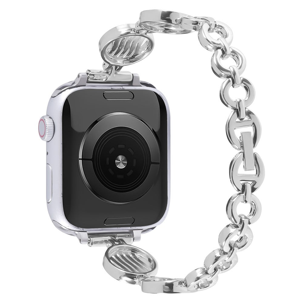 Klassisk Universal Apple Metal Rem - Sølv#serie_2