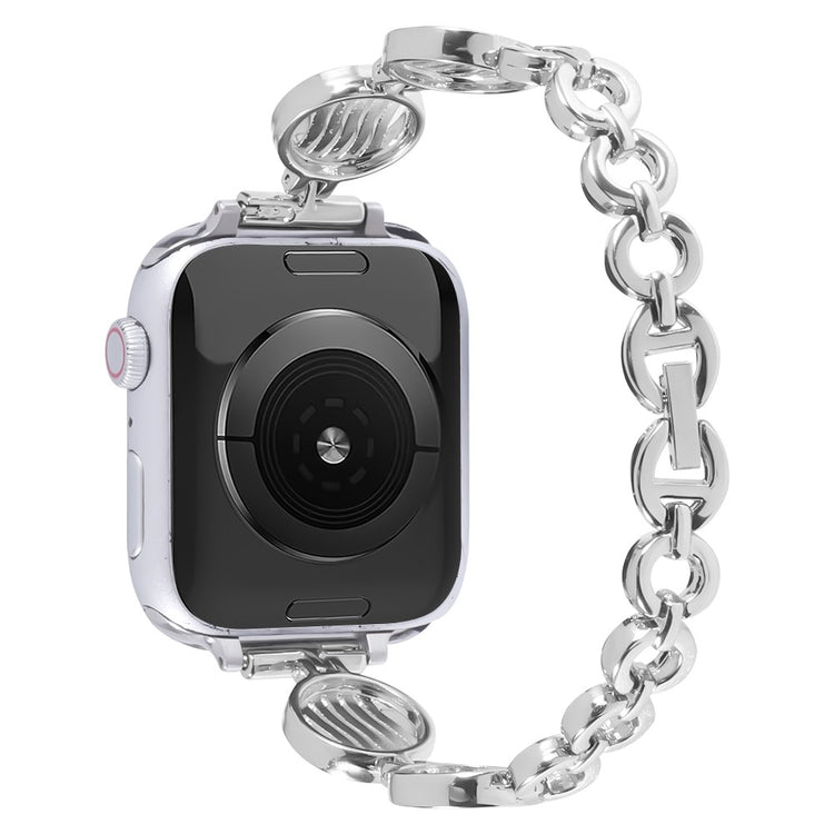 Klassisk Universal Apple Metal Rem - Sølv#serie_2