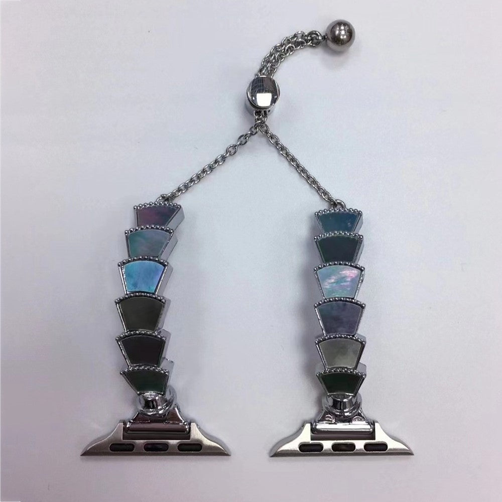 Meget fantastisk Universal Apple Metal og  Rhinsten Urrem - Sølv#serie_11