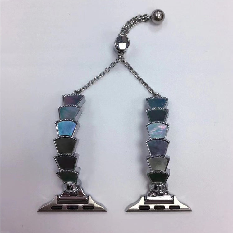 Meget fantastisk Universal Apple Metal og  Rhinsten Urrem - Sølv#serie_11