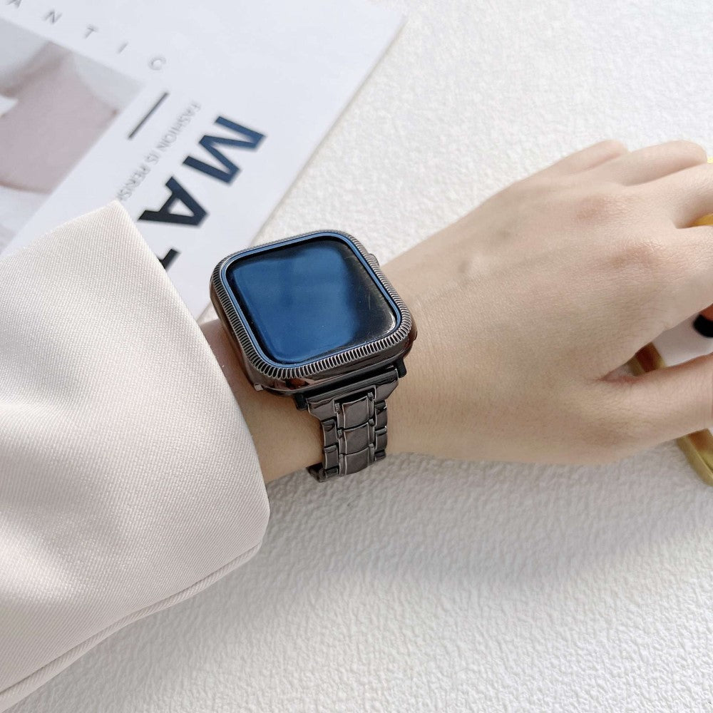 Mega komfortabel Universal Apple Plastik Urrem - Sort#serie_3