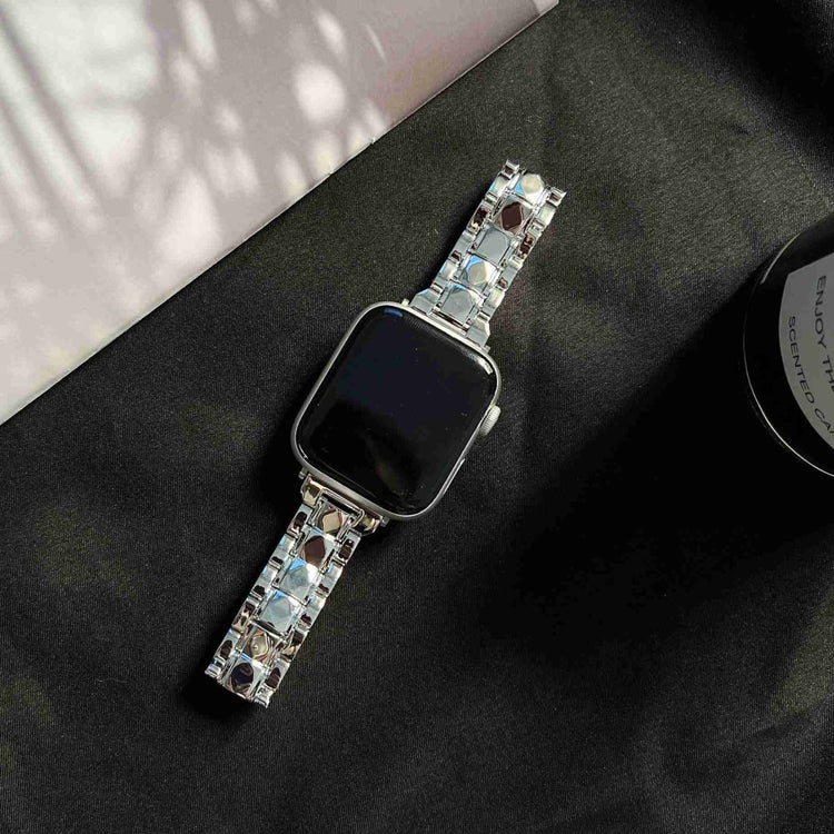 Mega komfortabel Universal Apple Plastik Urrem - Sølv#serie_6