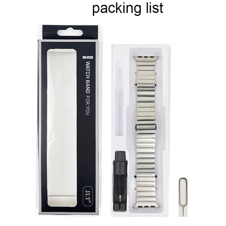 Rigtigt fed Universal Apple Metal Urrem - Sølv#serie_3