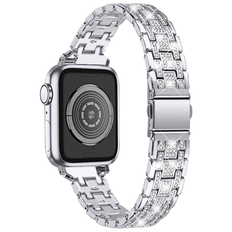 Helt vildt sejt Universal Apple Metal og Rhinsten Rem - Sølv#serie_3