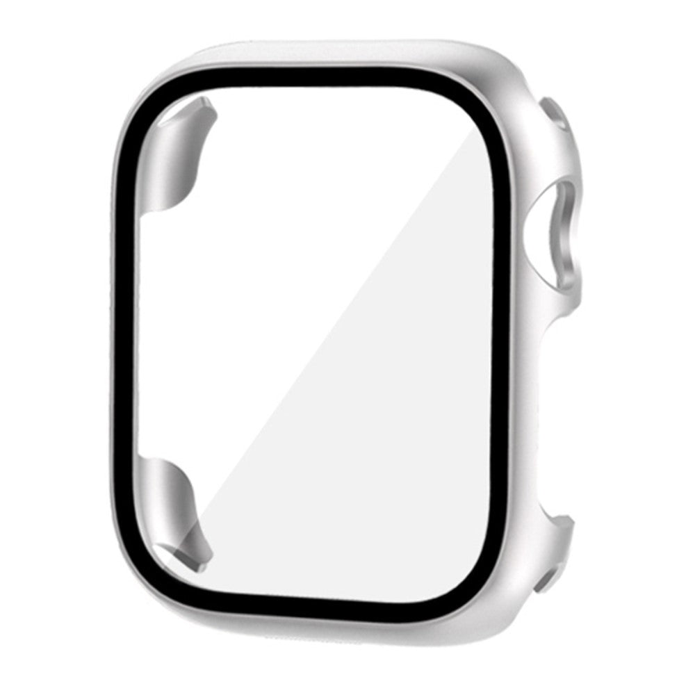 Vildt Fint Universal Apple Cover med Skærmbeskytter i Plastik og Hærdet Glas - Sølv#serie_3