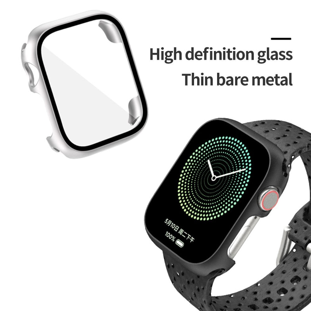 Vildt Fint Universal Apple Cover med Skærmbeskytter i Plastik og Hærdet Glas - Blå#serie_4