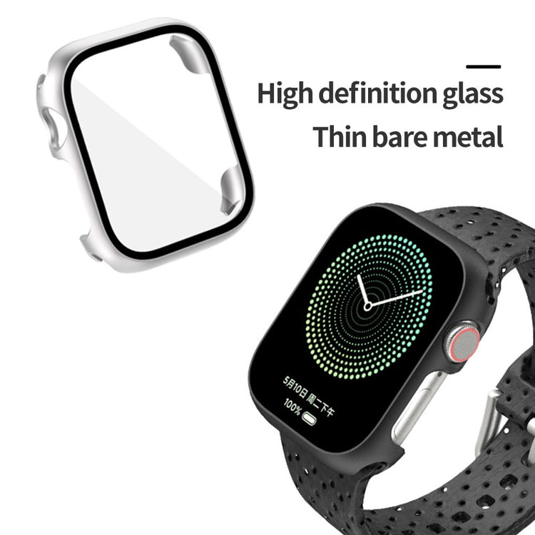 Vildt Fint Universal Apple Cover med Skærmbeskytter i Plastik og Hærdet Glas - Blå#serie_4