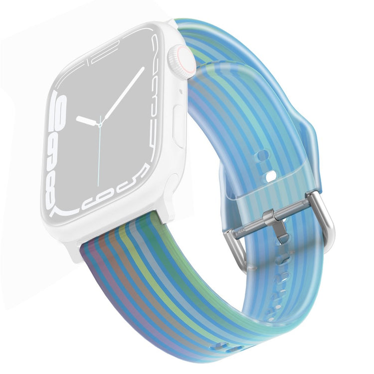 Vildt holdbart Universal Apple Silikone Rem - Blå#serie_6