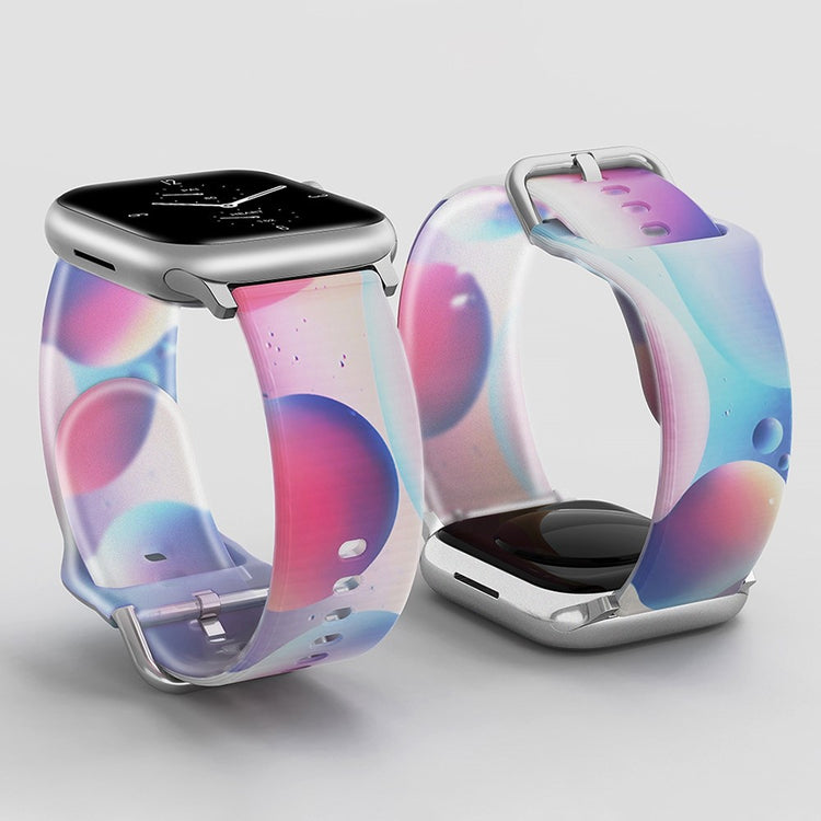 Super sejt Universal Apple Silikone Rem - Flerfarvet#serie_7