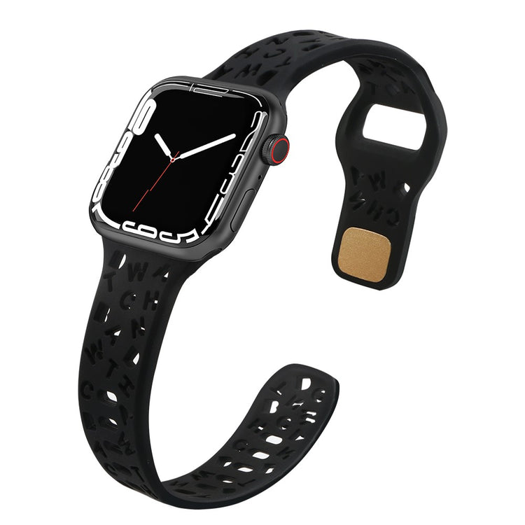 Super cool Universal Apple Silikone Rem - Sort#serie_1