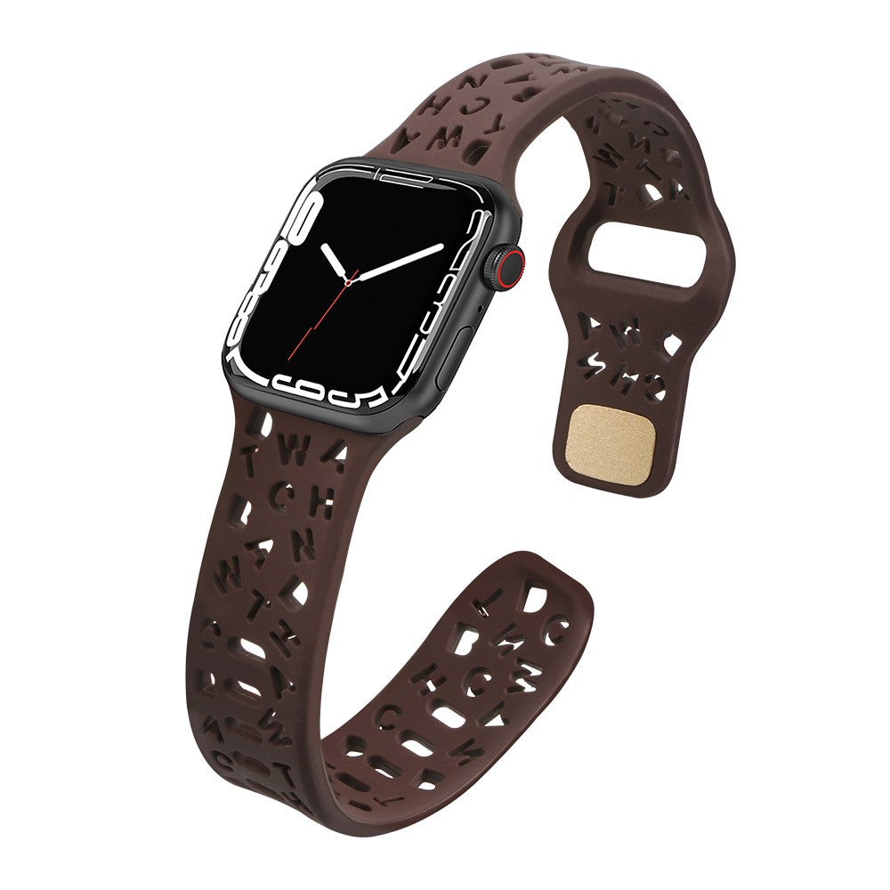 Super cool Universal Apple Silikone Rem - Brun#serie_3