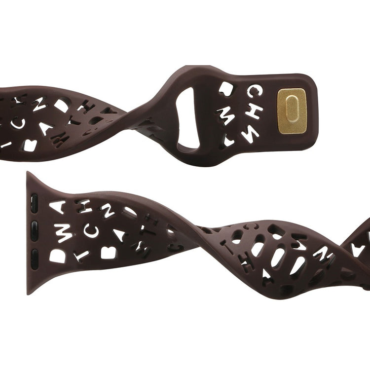 Super cool Universal Apple Silikone Rem - Brun#serie_3