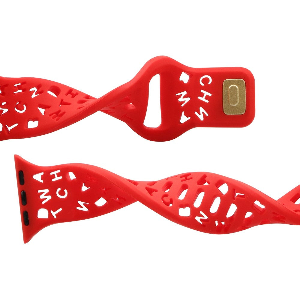 Super cool Universal Apple Silikone Rem - Rød#serie_4